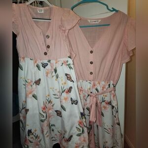 Mother & Daughter matching dresses